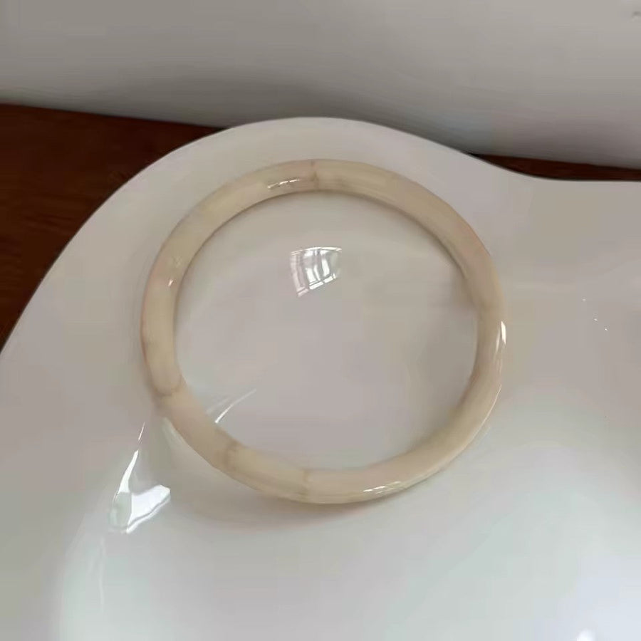 Retro Marble-Look Bangle