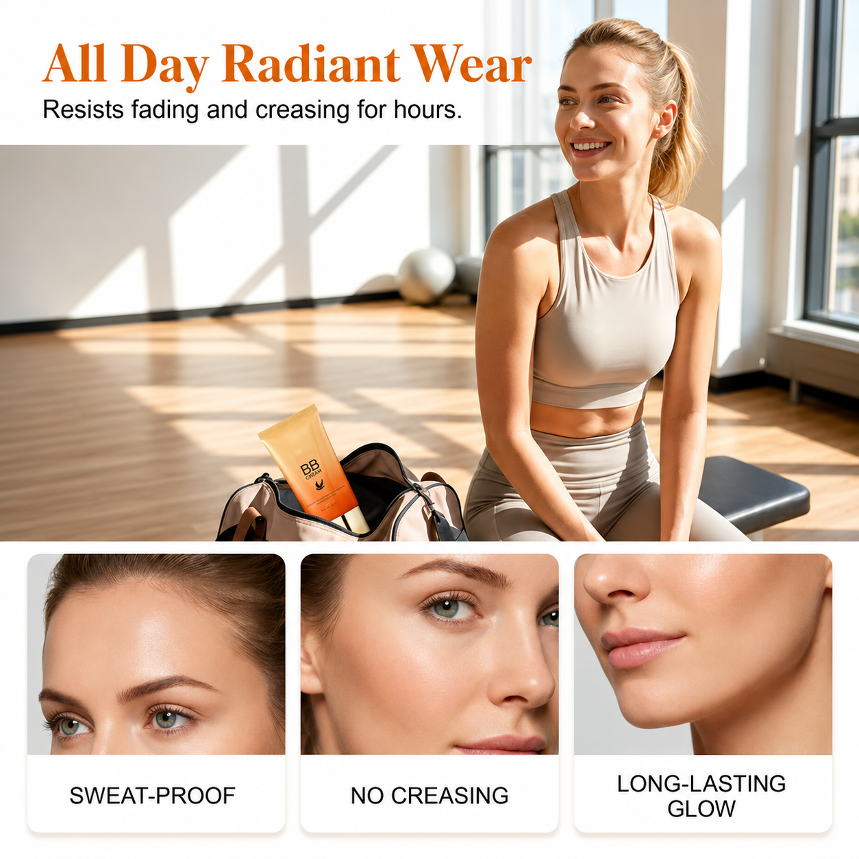 🧡 Hydrating BB cream for a flawless, natural finish
