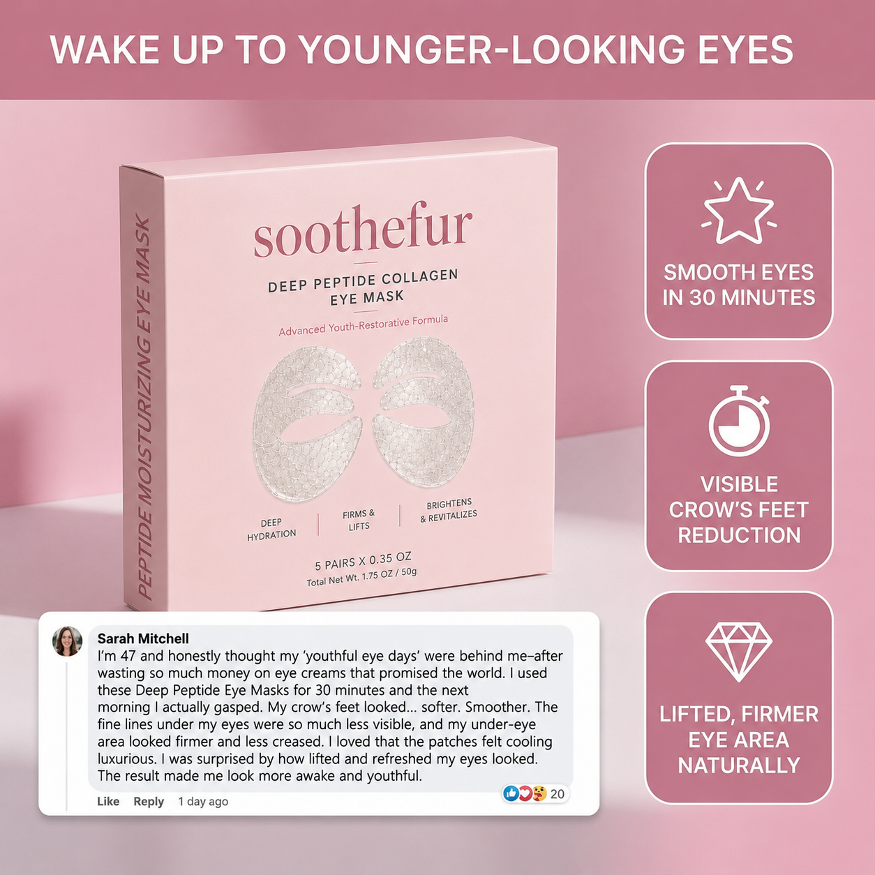 Deep Peptide Collagen Eye Mask