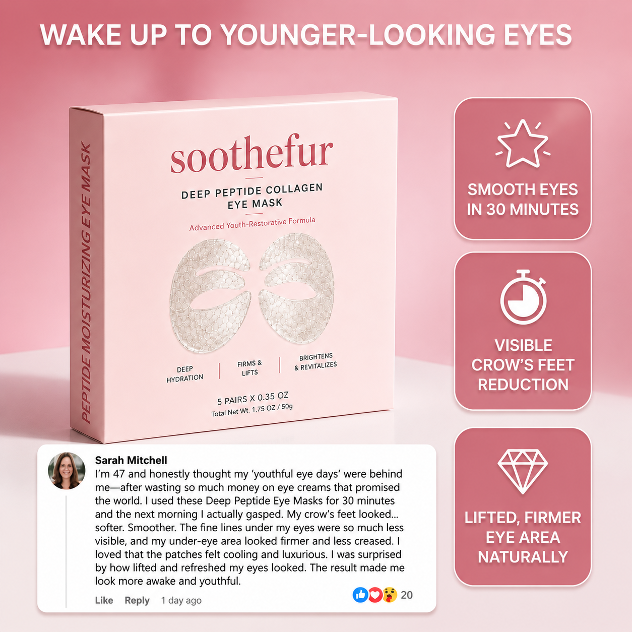 Deep Peptide Collagen Eye Mask