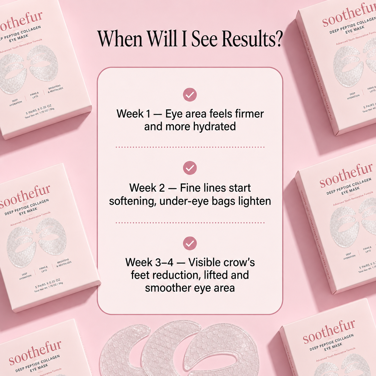 Deep Peptide Collagen Eye Mask